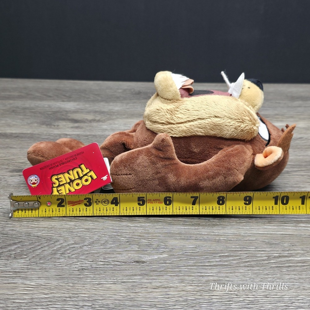 Funko Looney Tunes Tazmanian Devil Collectible Plush 12" - New With Tag - Picture 14 of 16